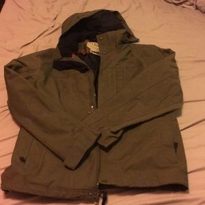 Olive Green L.L. Bean Coat